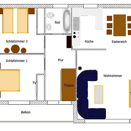 Appartement Zur Edertalsperre
